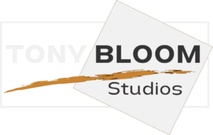 Tony Bloom Studios light logo